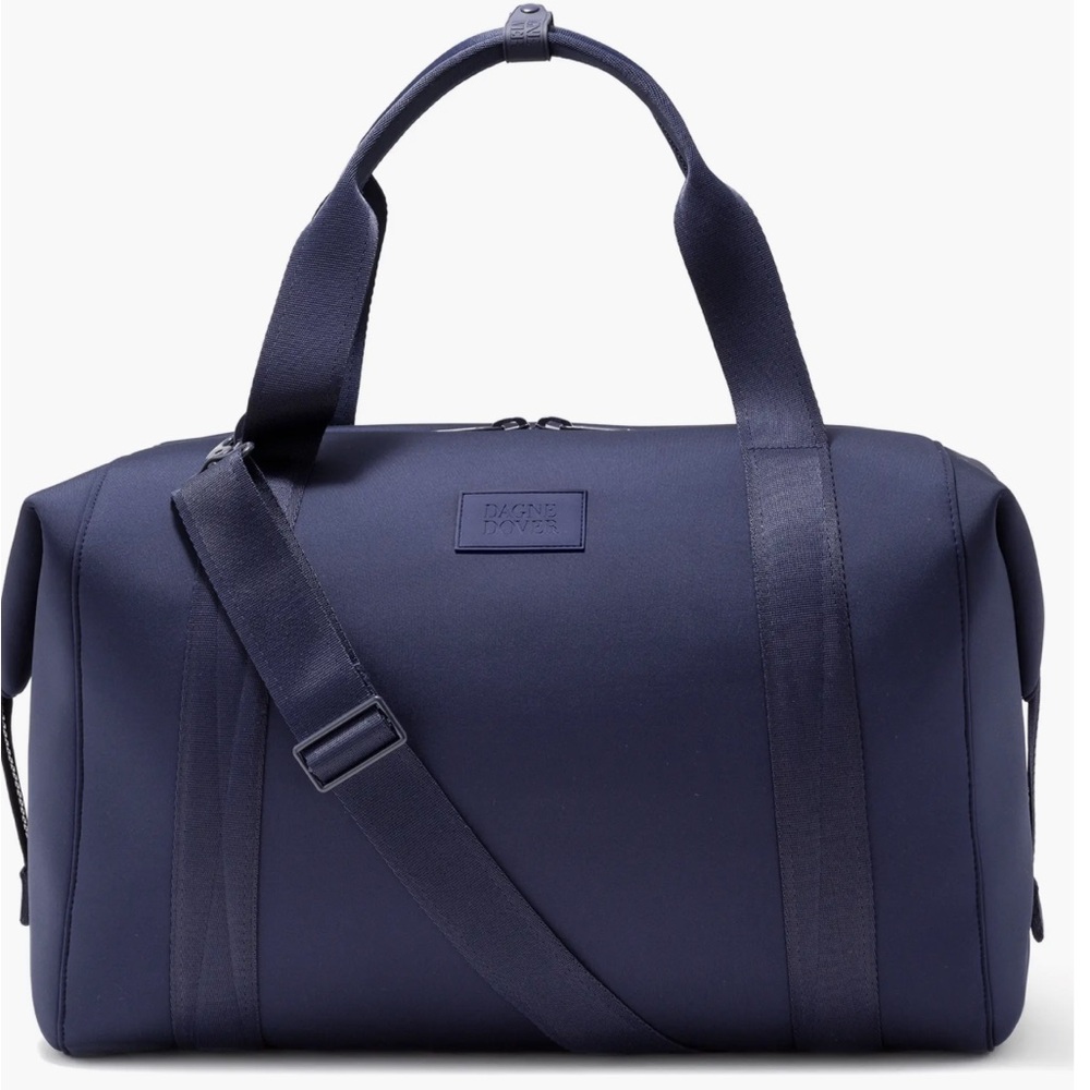 Dagne Dover Landon Extra Large Neoprene Carryall Navy Blue